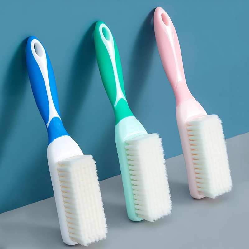Sneaker Care Cleaning Kit - 3 adet uzun saplı Ultra yumuşak