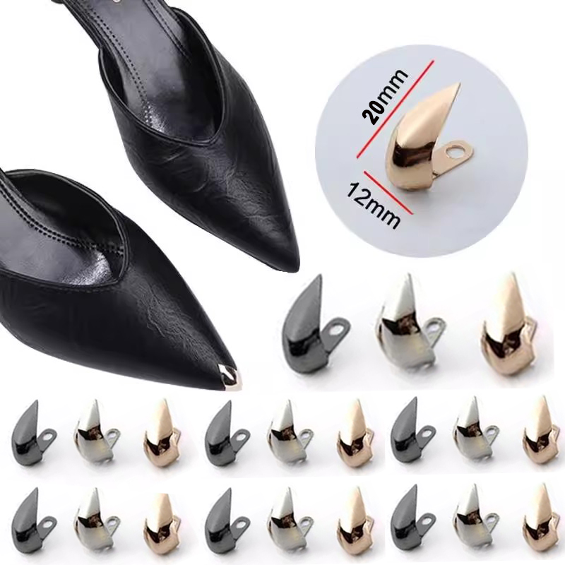 Sneaker Care Tips - Kadınlar Yüksek Topuk Metal Burun Aşınma